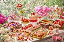 【春日井車庫・小牧発】*日帰り軽食付き*『ヒルトン名古屋でいちごスイーツビュッフェ♪五感を満たすよくばりトリップ』1